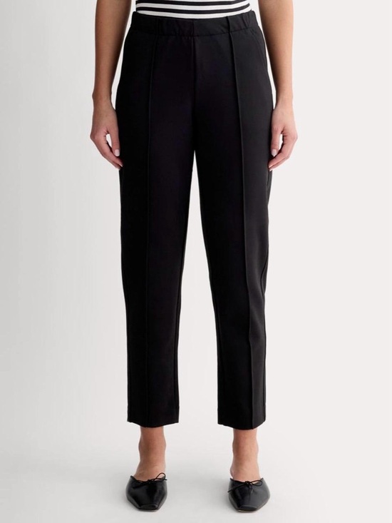 Everlane Pants - Everlane The Dream Pant Black Size M Tapered Pull On Stretch Pants